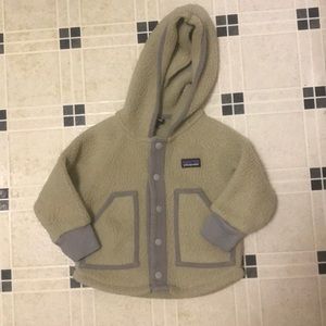Baby Retro Pile Fleece Jacket by Patagonia